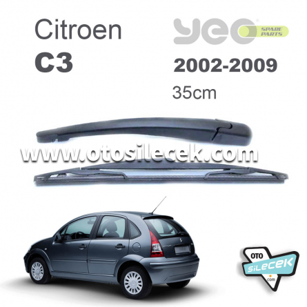 Citroen C3 Arka Silecek Kolu 2002-2009