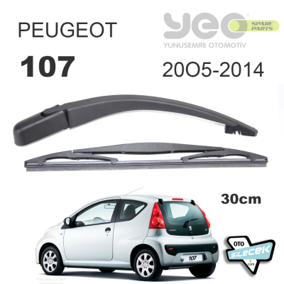 Peugeot 107 Arka Silecek Kolu Set 2005-2014