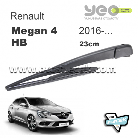 Renault Megane 4 HB Arka Silecek Kolu Set 2016-..