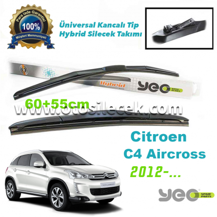 Citroen C4 Aircross Hybrid Silecek Takımı YEO 2012-..