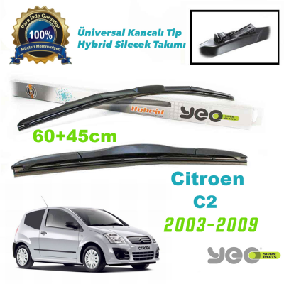 Citroen C2 Hybrid Silecek Takımı YEO 2003-2009