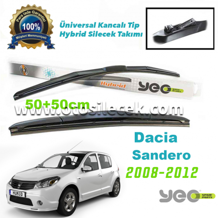 Dacia Sandero Hybrid Silecek Takımı YEO 2008-2012