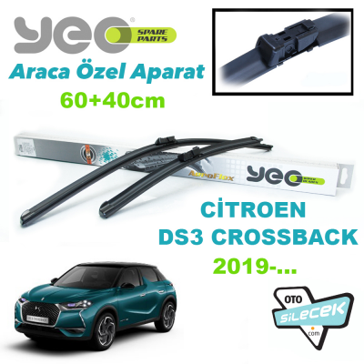 Citroen DS3 Crossback Silecek Takımı YEO 2019-..