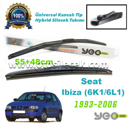 Seat Ibiza (6K1-6L1) YEO Hybrid Silecek Takımı 1993-2006