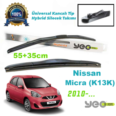 Nissan Micra (K13K) Hybrid Silecek Takımı YEO 2010-...>