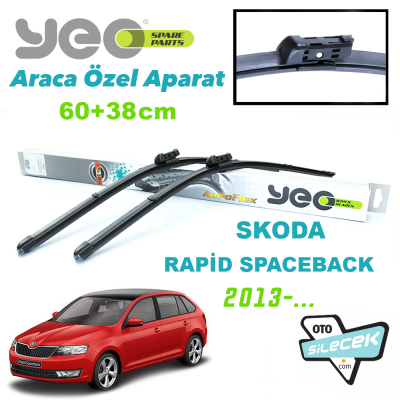 Skoda Rapid / Rapid Spaceback ( NH3) Silecek Takımı YEO 2013->