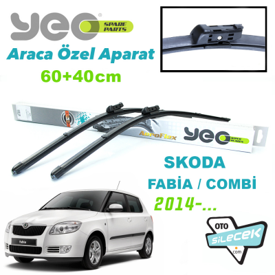 Skoda Fabia / Combi Silecek Takımı 2014->