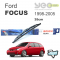 Ford Focus Bosch Rear Arka Silecek 