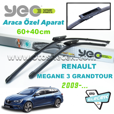 Renault Megane 3 Grandtour Silecek Takımı YEO Aeroflex 2009-...