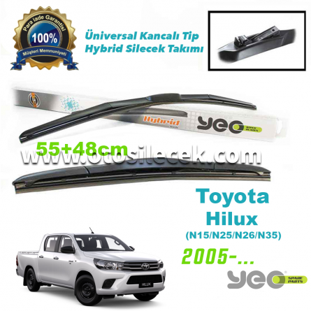 Toyota Hilux (N15/N25/N26/N35) YEO Hybrid Silecek 2005-...