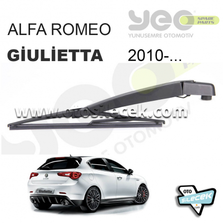 Alfa Romeo Giulietta Arka Silecek Kolu ve Süpürgesi 2010-..