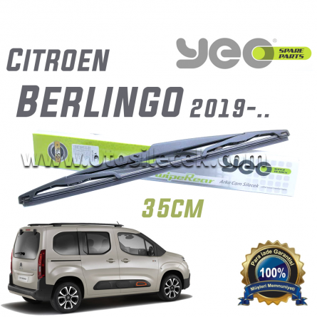 Citroen Berlingo 3 Arka Silecek 2019-..