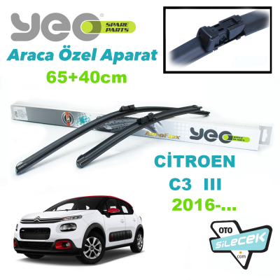 Citroen C3 III Silecek Takımı YEO 2016-..