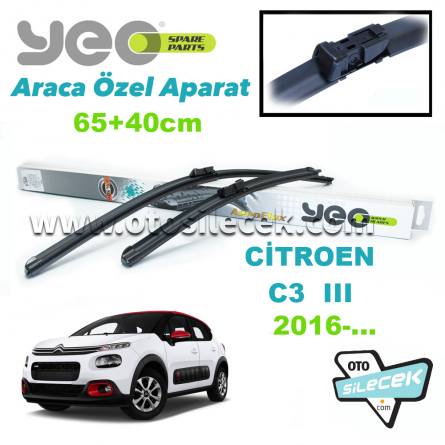 Citroen C3 III Silecek Takımı YEO 2016-..