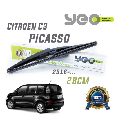 Citroen C3 Picasso Arka Silecek 2016-..