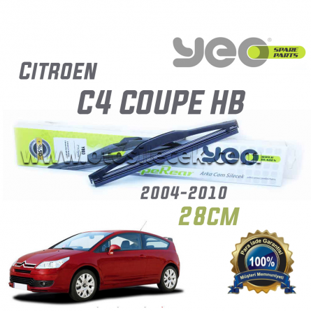 Citroen C4 Coupe HB Arka Silecek 2004-2010