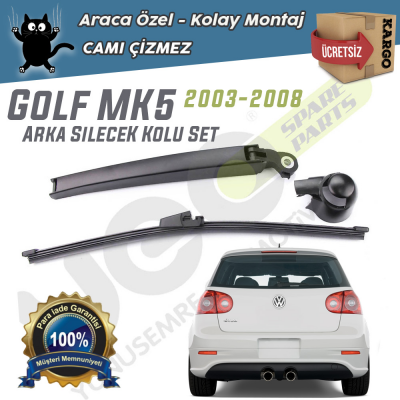 VW Golf V Arka Silecek ve Kolu 2003-2008
