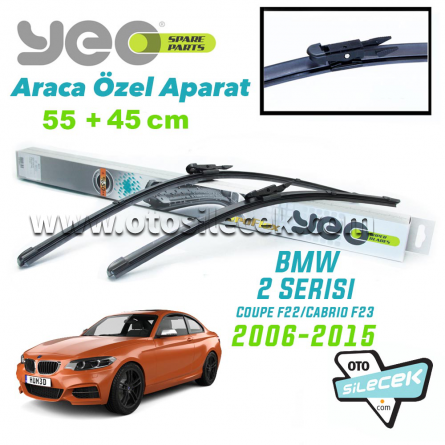 BMW 2 Serisi Coupe / Cabrio F22 /F23 Silecek Takımı YEO 2013->