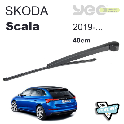Skoda Scala 2019-... YEO Arka Silecek Seti YEO Rearwiper