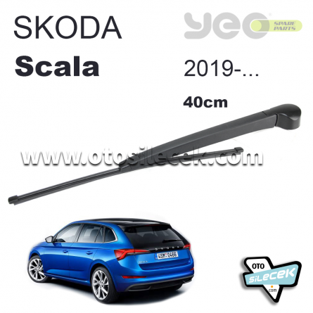 Skoda Scala 2019-... YEO Arka Silecek Seti YEO Rearwiper