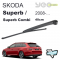 Skoda SuperB / SuperB Combi Arka Silecek Kolu Set 2008-..