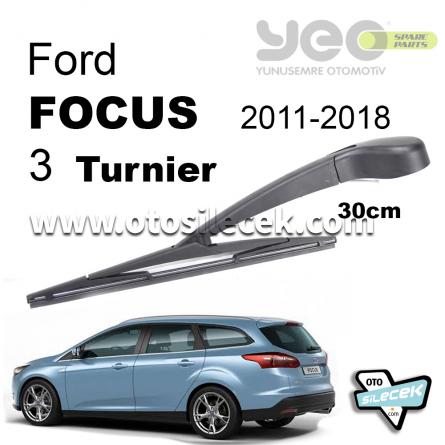 Ford Focus 3 Turnier Arka Silecek Kolu Set YEO 2011-2018 