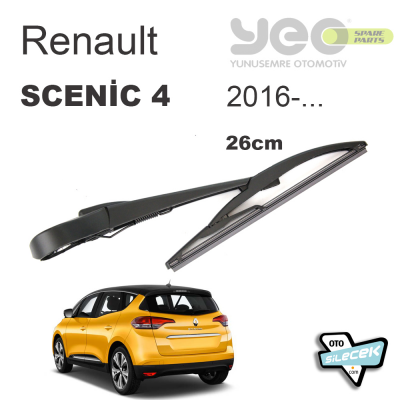 Renault Scenic 4 Arka Silecek Kolu Set 2016-..