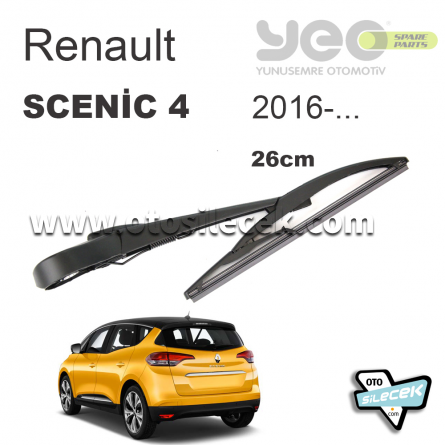 Renault Scenic 4 Arka Silecek Kolu Set 2016-..