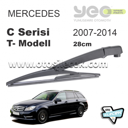 Mercedes C Serisi T-Model Arka Silecek Kolu 2007-2014