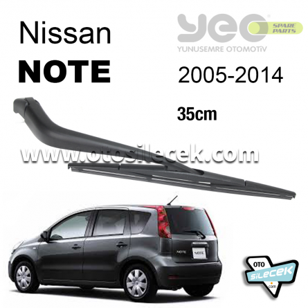Nissan Note Arka Silecek Kolu 2005-2014 