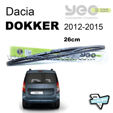 Dacia Dokker Yeo wiperear arka silecek 2012-2015