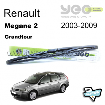 Renault Megane 2 Grandtour Yeo wiperear arka silecek 2003-2009 