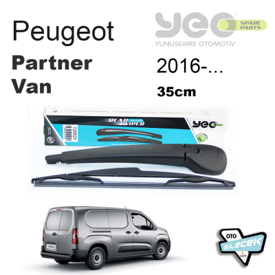 Peugeout Partner Tepee Arka Silecek Kolu Set 2008-..