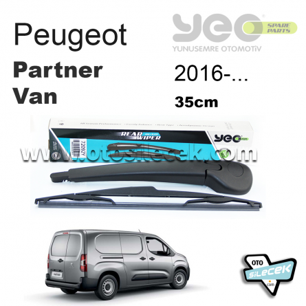 Peugeout Partner Tepee Arka Silecek Kolu Set 2008-..