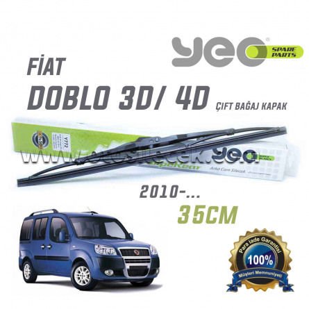 Fiat Doblo D3 / D4 Çift Kapak Yeo Arka Silecek 2010-.. 