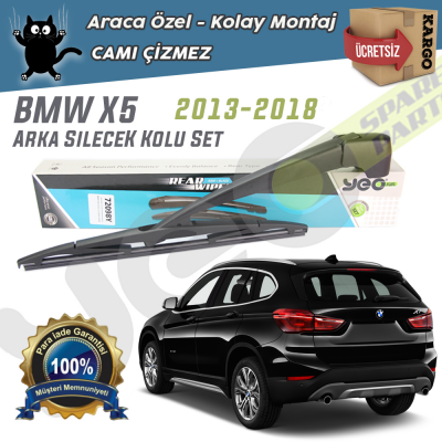 BMW X5 Arka Silecek Kolu Set 2013-2018