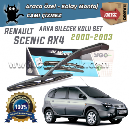 Renault Scenic RX4 Arka Silecek Kolu Set 2000-2003