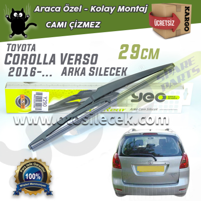 Toyoto Corolla Verso arka silecek 2004-2009 Yeo Wiperear
