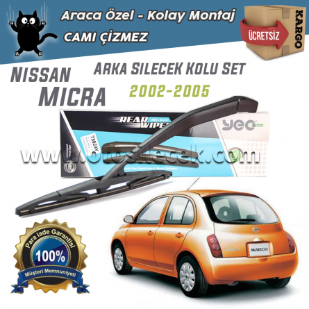Nissan Micra Arka Silecek Kolu Set 2002-2005
