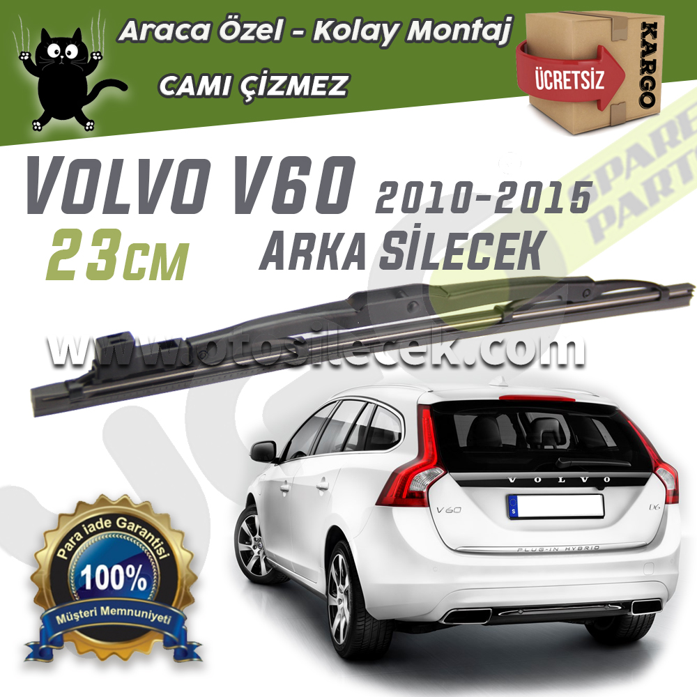 Volvo V60 yeo Arka Silecek 20002015 YEO