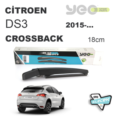 Citroen DS4 Crossback Arka Silecek Kolu ve Süpürgesi 2015-... 